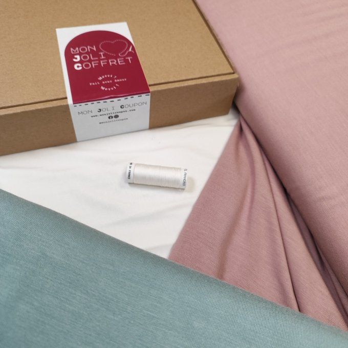 MON JOLI COFFRET- Sans Patron - " Le T-shirt Softy Color-Block" @patronsmoijecouds - Coffret  n°2