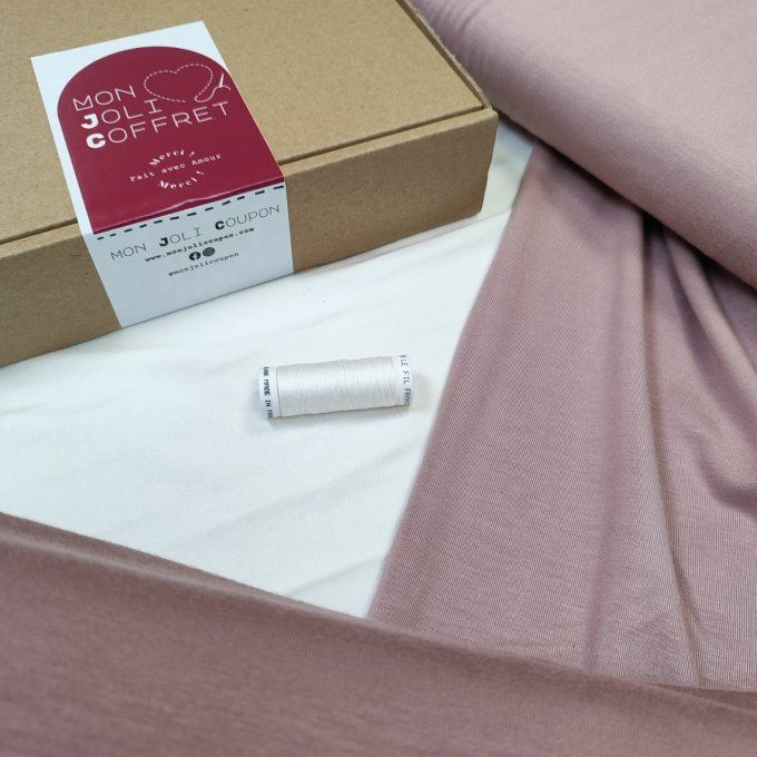 MON JOLI COFFRET- Sans Patron - " Le T-shirt Softy Color-Block" @patronsmoijecouds - Coffret  n°4