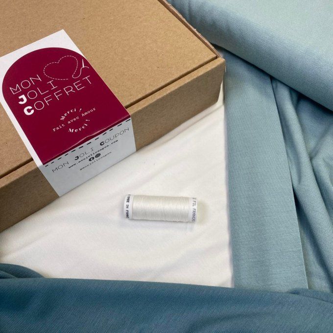 MON JOLI COFFRET- Sans Patron - " Le T-shirt Softy Color-Block" @patronsmoijecouds - Coffret  n°1