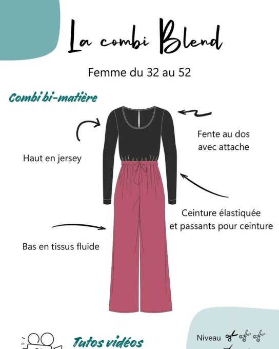 MON JOLI COFFRET- Sans Patron - " La Combi Blend" @patronsmoijecouds - Coffret  n°6