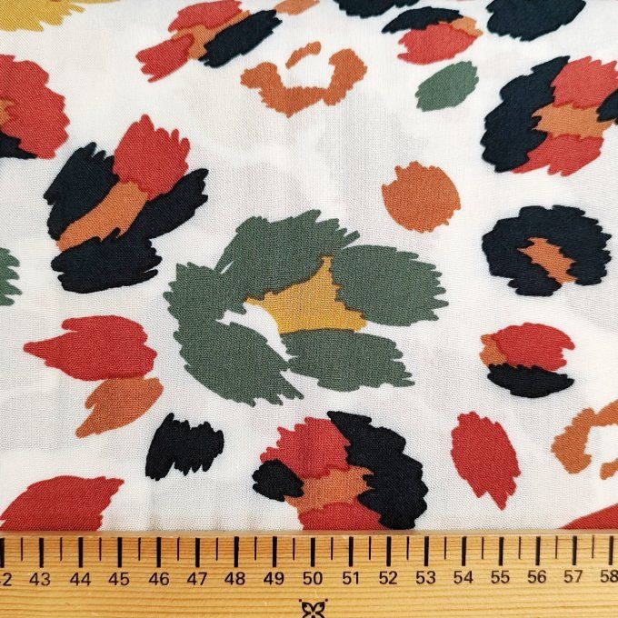 Viscose Lynx - par 10 cm 