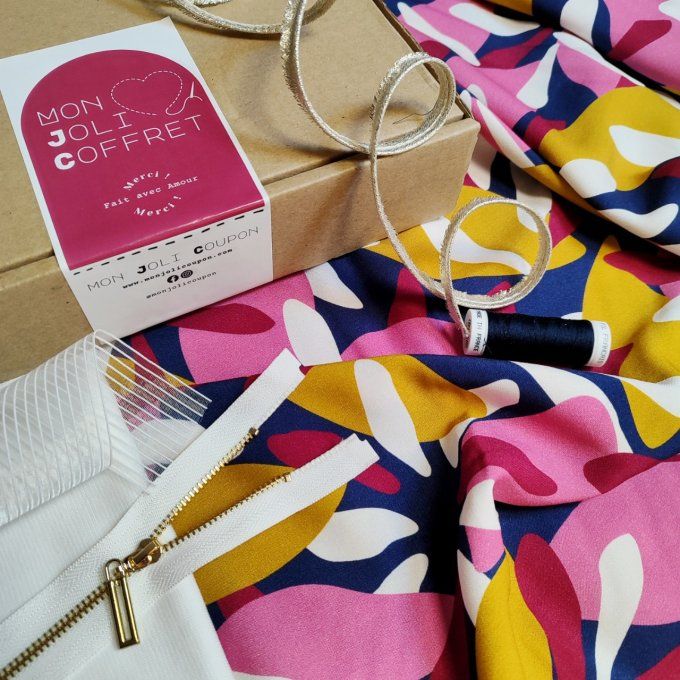 MON JOLI COFFRET- Sans Patron - " La Veste Bloomy" @patronsmoijecouds - Coffret  n°71
