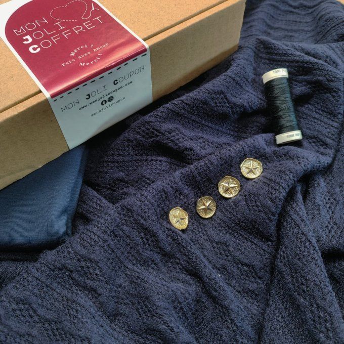 MON JOLI COFFRET- Sans Patron - " Le Pull Axia" @patronsmoijecouds - Coffret  n°2