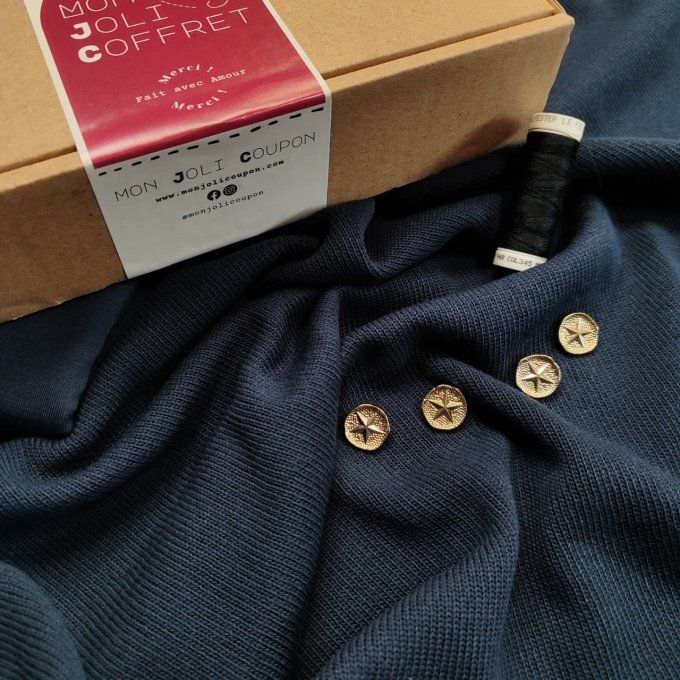 MON JOLI COFFRET- Sans Patron - " Le Pull Axia" @patronsmoijecouds - Coffret  n°6