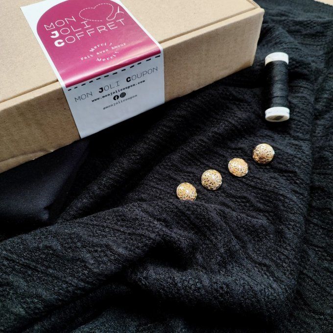 MON JOLI COFFRET- Sans Patron - " Le Pull Axia" @patronsmoijecouds - Coffret  n°1 