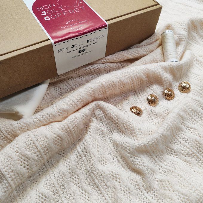 MON JOLI COFFRET- Sans Patron - " Le Pull Axia" @patronsmoijecouds - Coffret  n°4