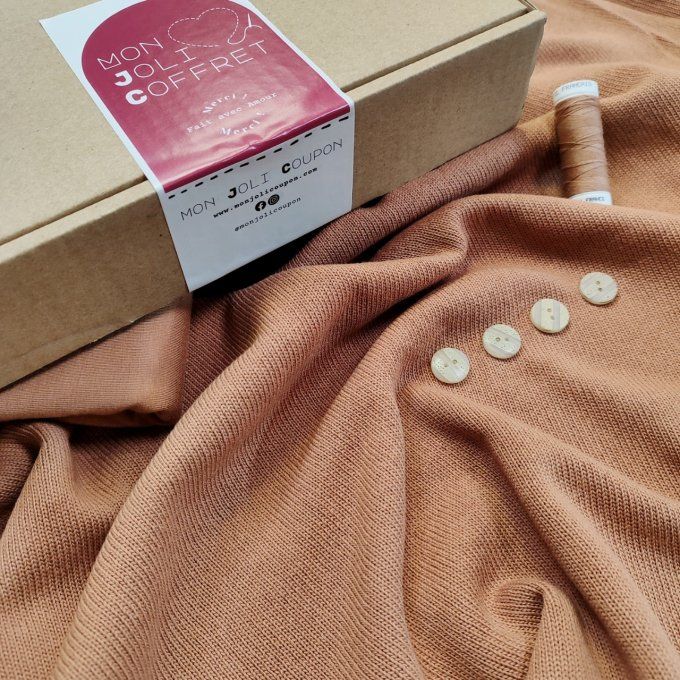 MON JOLI COFFRET- Sans Patron - " Le Pull Axia" @patronsmoijecouds - Coffret  n°5
