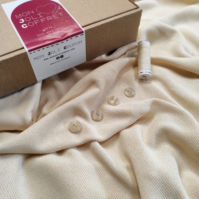 MON JOLI COFFRET- Sans Patron - " Le Pull Axia" @patronsmoijecouds - Coffret  n°7