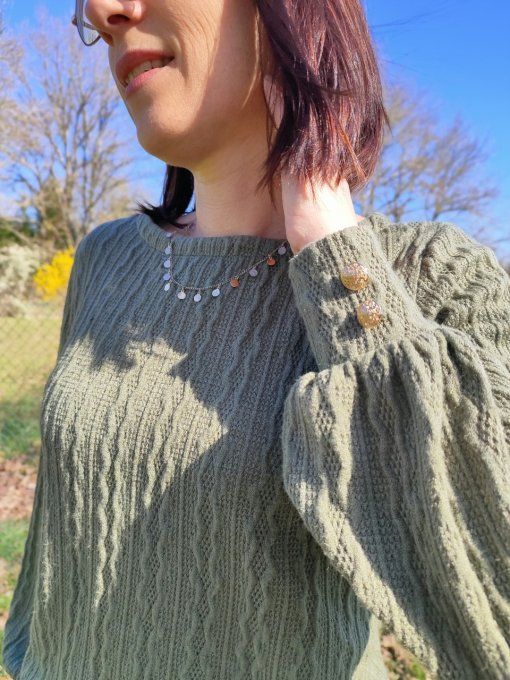 MON JOLI COFFRET- Sans Patron - " Le Pull Axia" @patronsmoijecouds - Coffret  n°6
