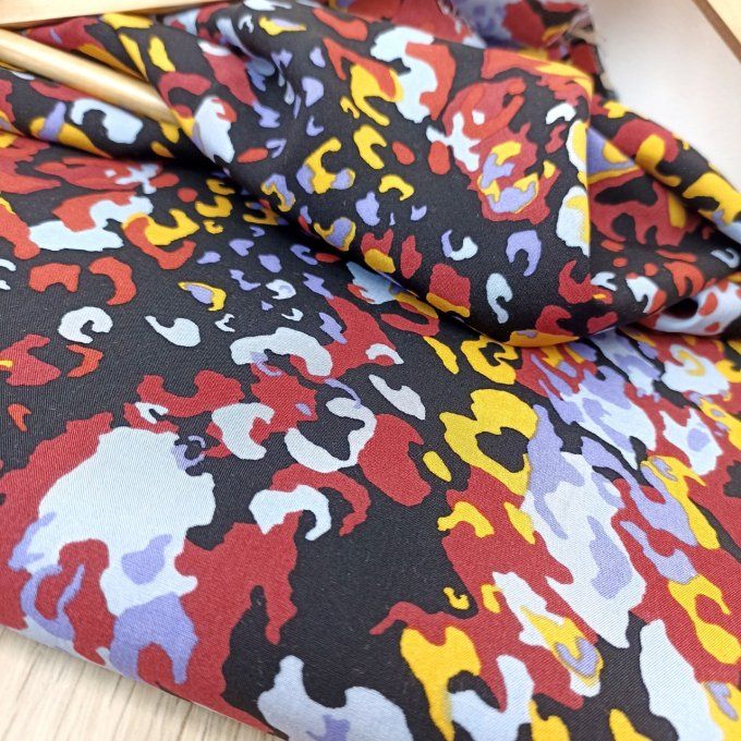 Viscose Léopard Pep's - Coupon 2m