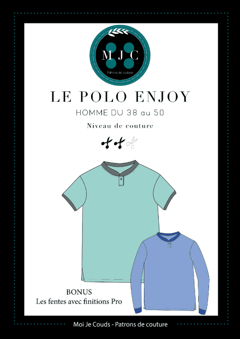 MON JOLI COFFRET- Sans Patron - " Le Polo ENJOY" @patronsmoijecouds - Coffret  n°1