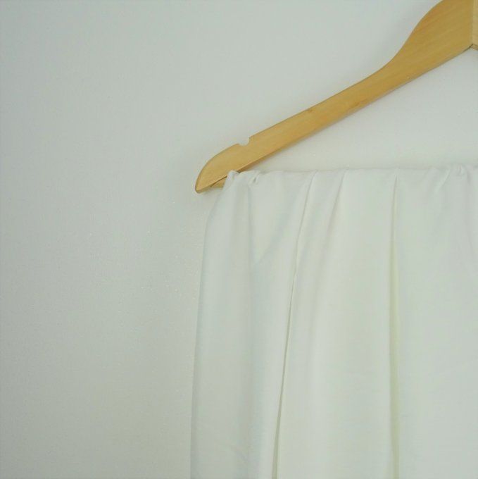 Fripon de polyester Blanc Cassé - par 10 cm 