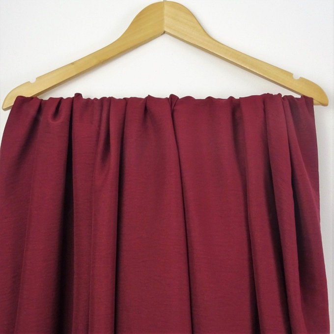 Fripon Polyester Bordeaux - Coupon de 0.80m