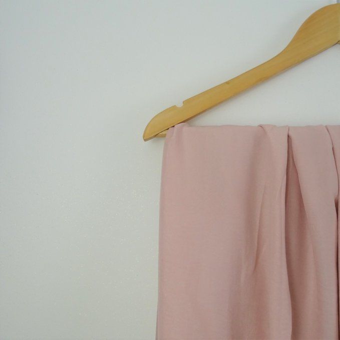 Fripon Polyester Rose Poudré - Coupon 80cm